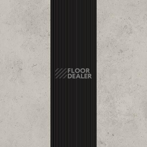 Линолеум Forbo Sarlon Complete Step 637099 cement chalk, nose black фото 1 | FLOORDEALER